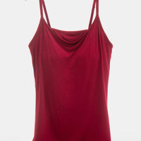 Scoop Neck Adjustable Strap Cami