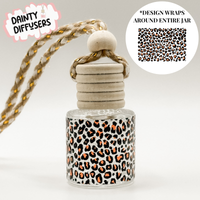 Cheetah Print Car Diffuser