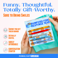 Dumpster Fire Response Team - Pen Set - Funny Gift