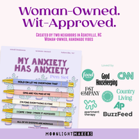 My Anxiety Has Anxiety - Funny Pen Set - Gift, Birthday