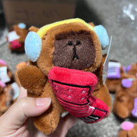 Capybara Music Keychains