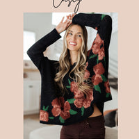Casual Basic Drop Shoulder Oversized Tee in Deep Sky