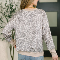 Everything You Need Patchwork Crew Neck Pullover