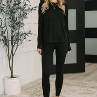 Get Me Cozy Set in Black