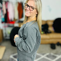 Lace Accent Pullover