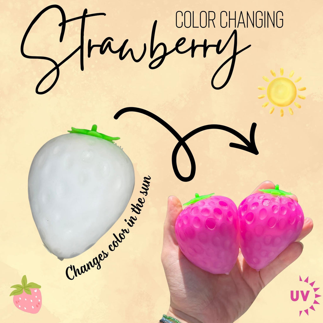 Color Changing Strawberry Squish
