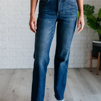 Muriel Mid Rise Control Top Classic Straight Jeans