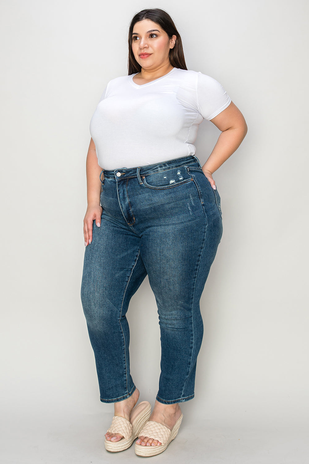 Judy Blue Tummy Control High Waist Slim Jean’s