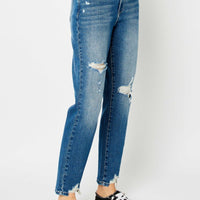 Judy Blue Distressed Slim Jeans