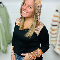 Haptics Bohemian Knit Hoodie