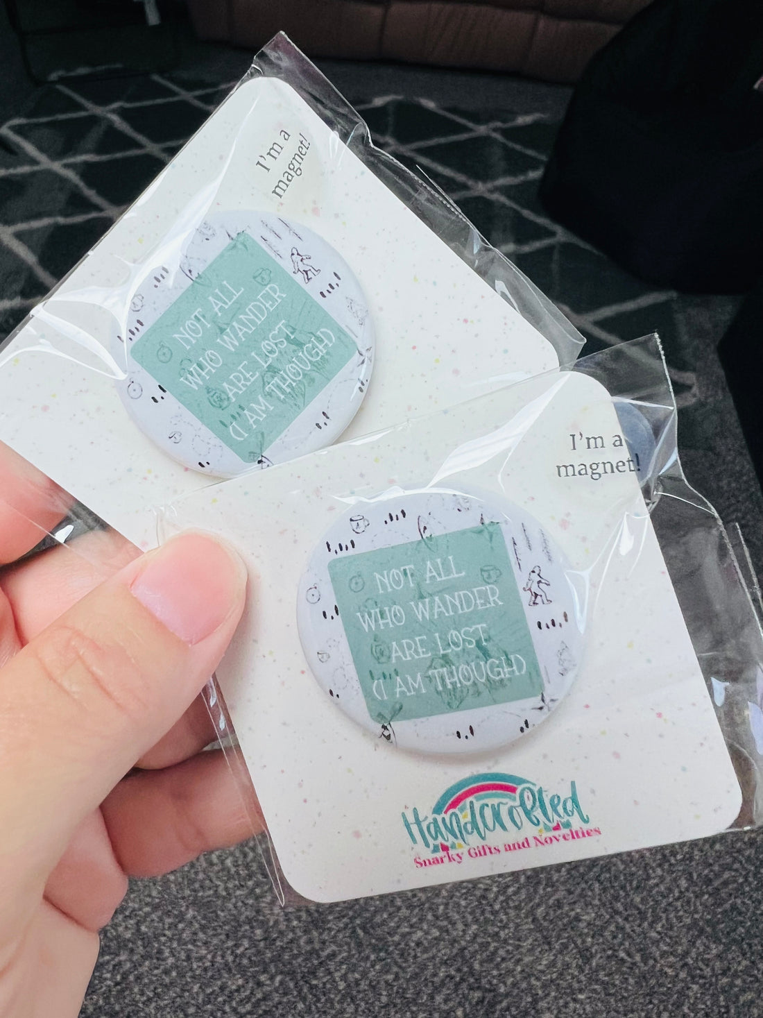 Snarky & Silly Keychains & magnets