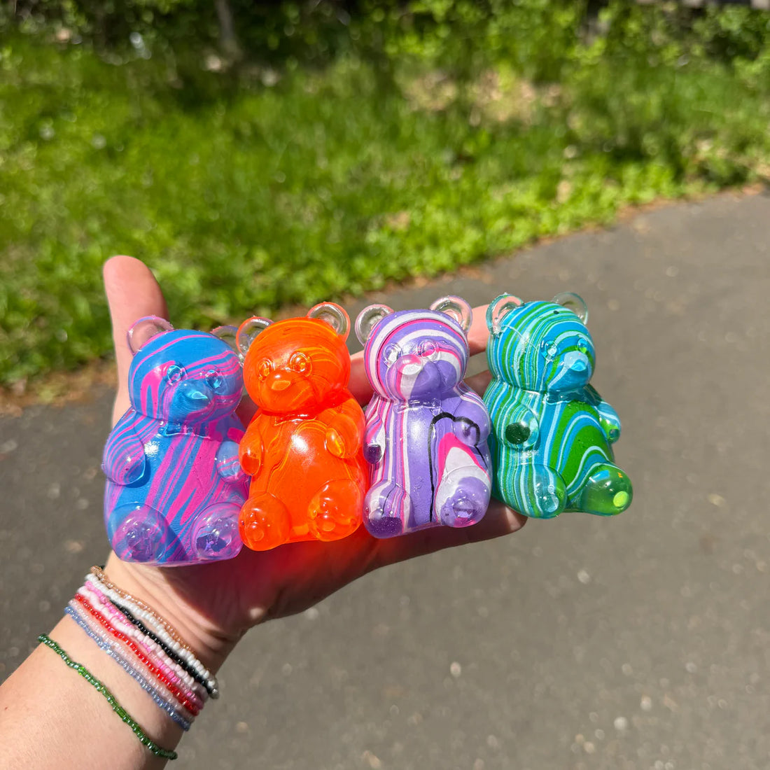 Tiedye Gummy Bear Squish