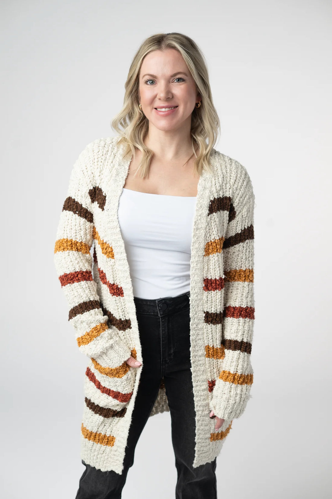 Chunky Striped Michelle Mae Sweater