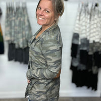 Camo Cardigan