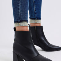 Judy Blue Mid-Rise Waist Skinny Jeans with Thermal Lining