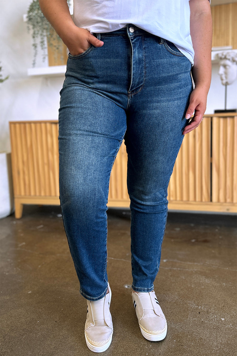 Judy Blue Tummy Control High Waist Slim Jean’s