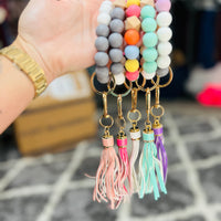 Tassel Bead Key Chain