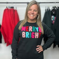 Merry & Bright Christmas Sweatshirts