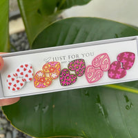 Love 5 pack Earrings