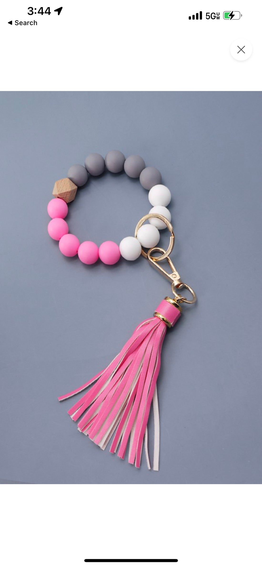 Tassel Bead Key Chain