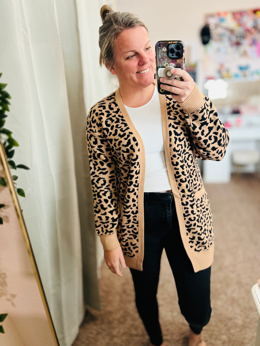 Leopard Cardigan