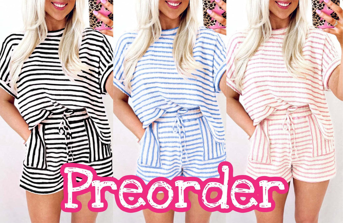 Striped Summer Set
