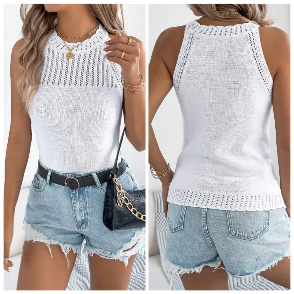 Rowan Waffle Top