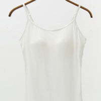 Adjustable Strap Modal Cami with Bra