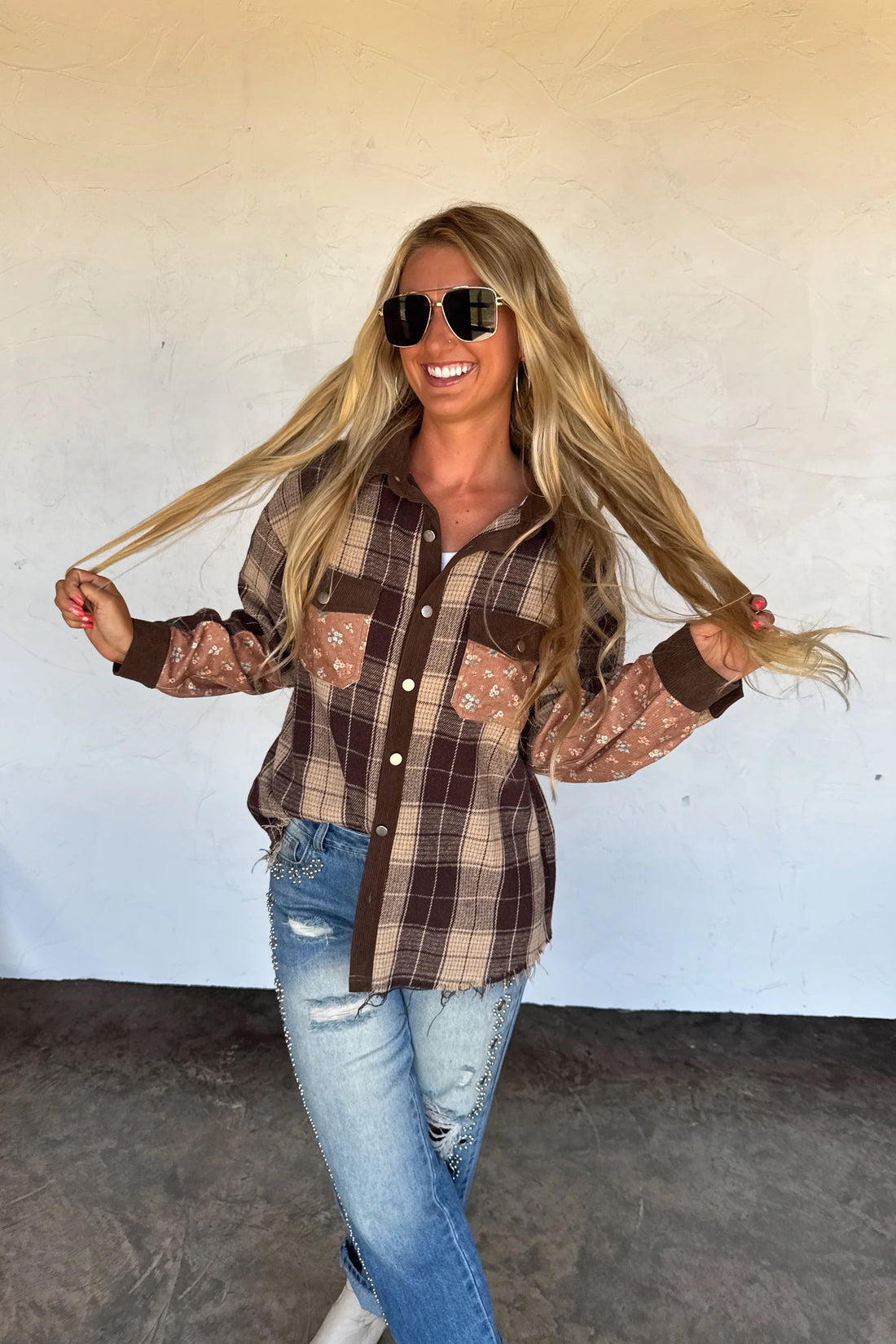 Blakeley Plaid Shacket