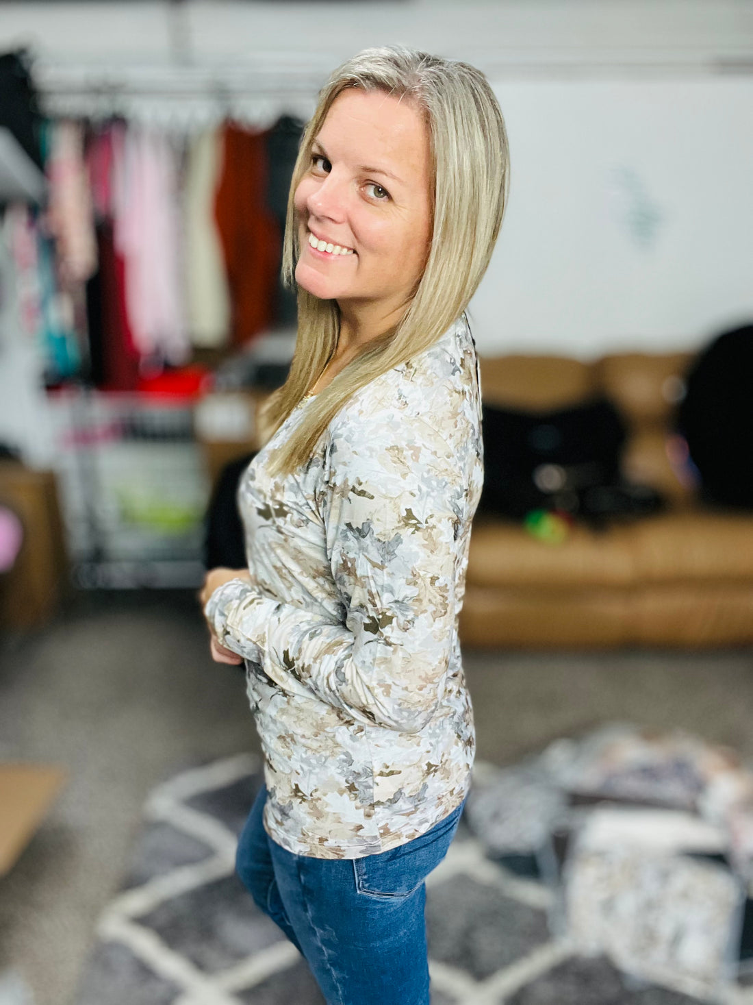Michelle Mae Larissa Long Sleeve Top