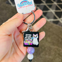 Snarky & Silly Keychains & magnets