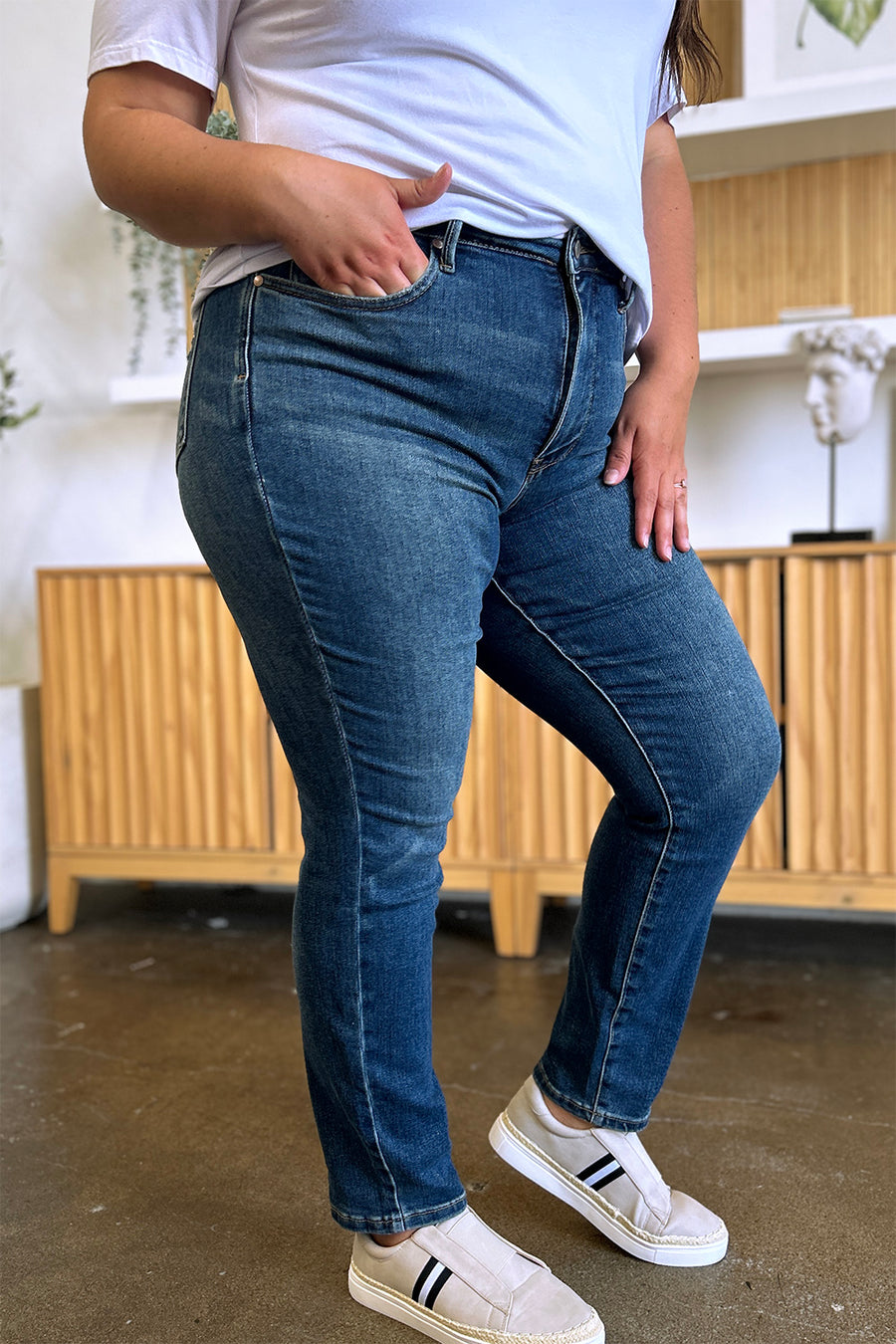 Judy Blue Tummy Control High Waist Slim Jean’s