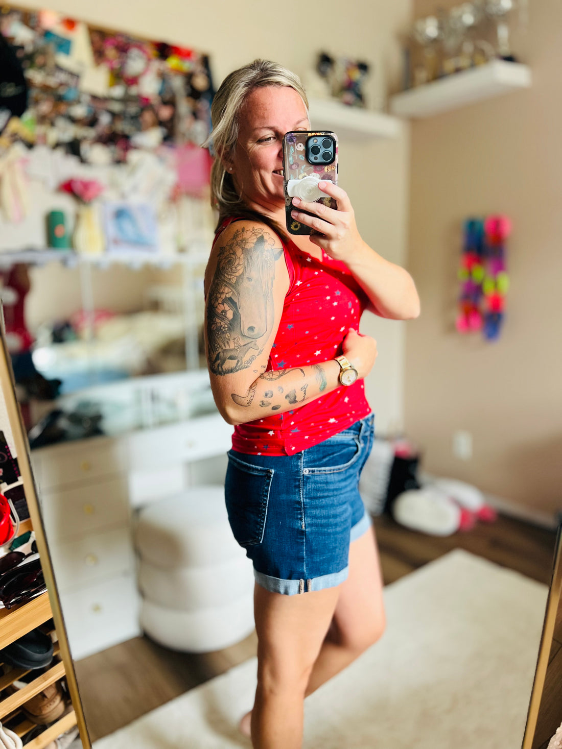 Michelle Mae Americana Star Tank