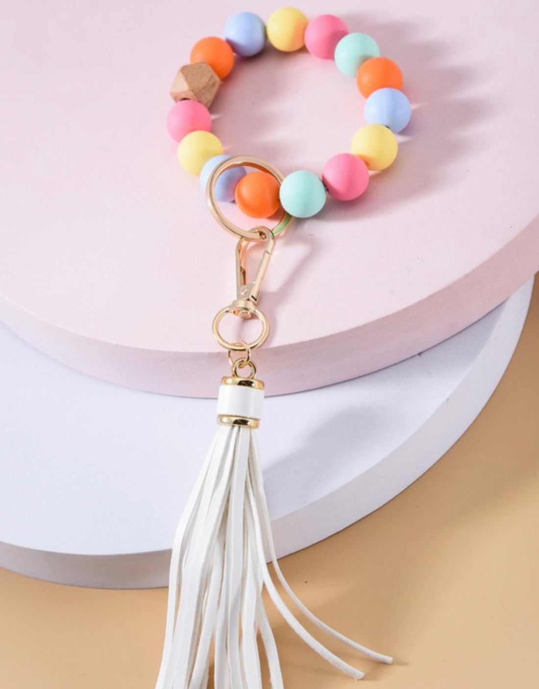 Tassel Bead Key Chain