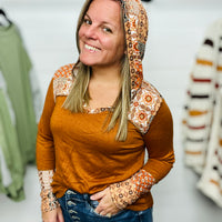 Haptics Bohemian Knit Hoodie