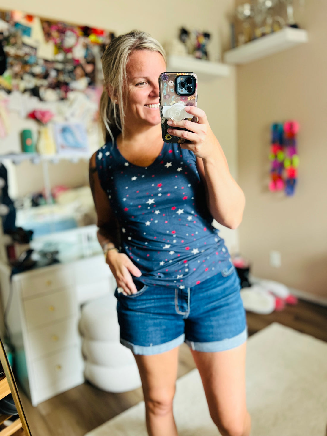 Michelle Mae Americana Star Tank