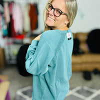 Lace Accent Pullover