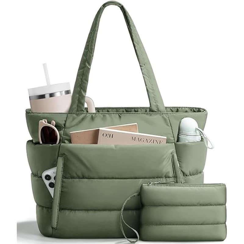 All in One Puffer Tote