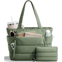All in One Puffer Tote