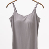 Adjustable Strap Modal Cami with Bra