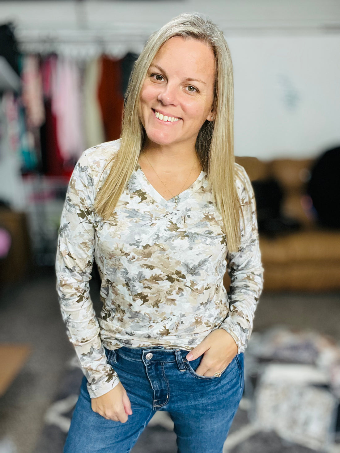 Michelle Mae Larissa Long Sleeve Top