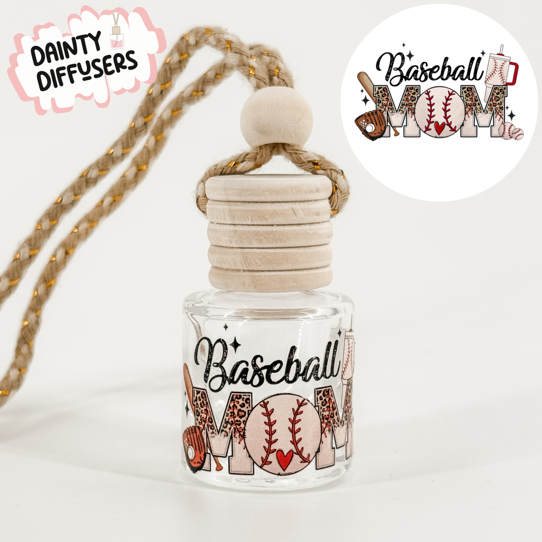 Baseball Mom Car Diffuser