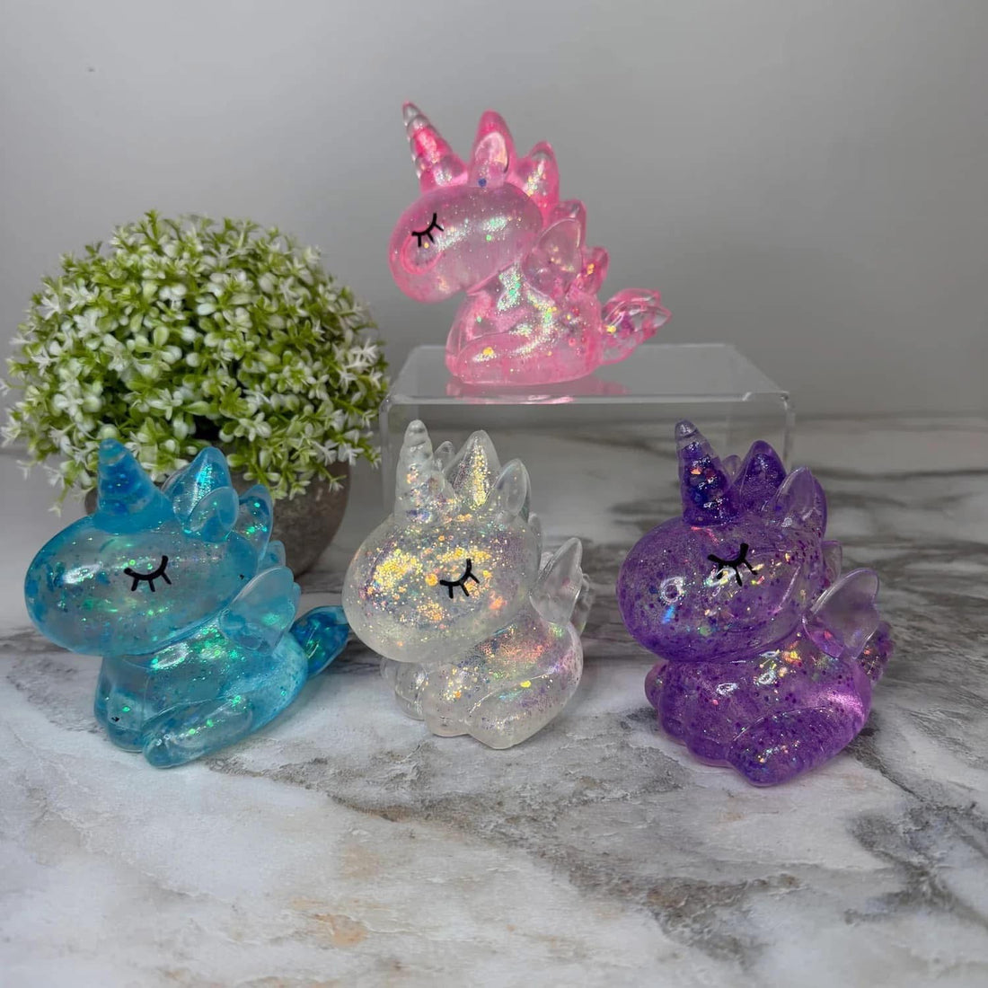 Squishy Glitter Unicorn