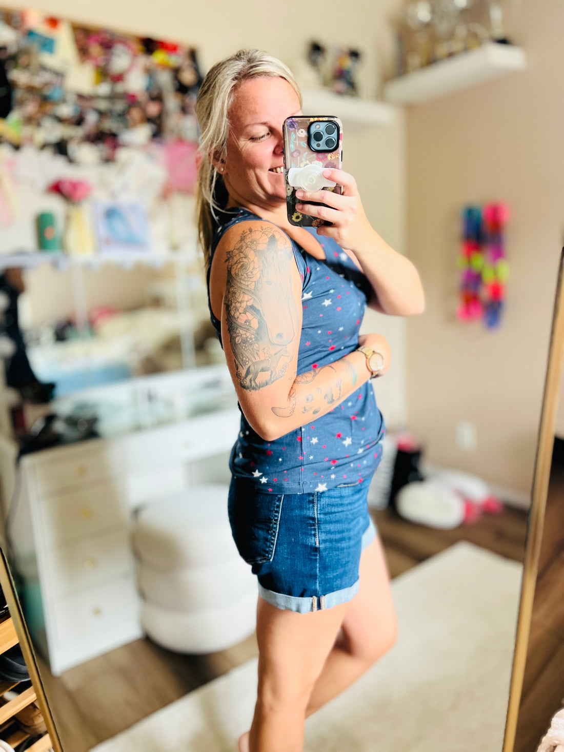 Michelle Mae Americana Star Tank