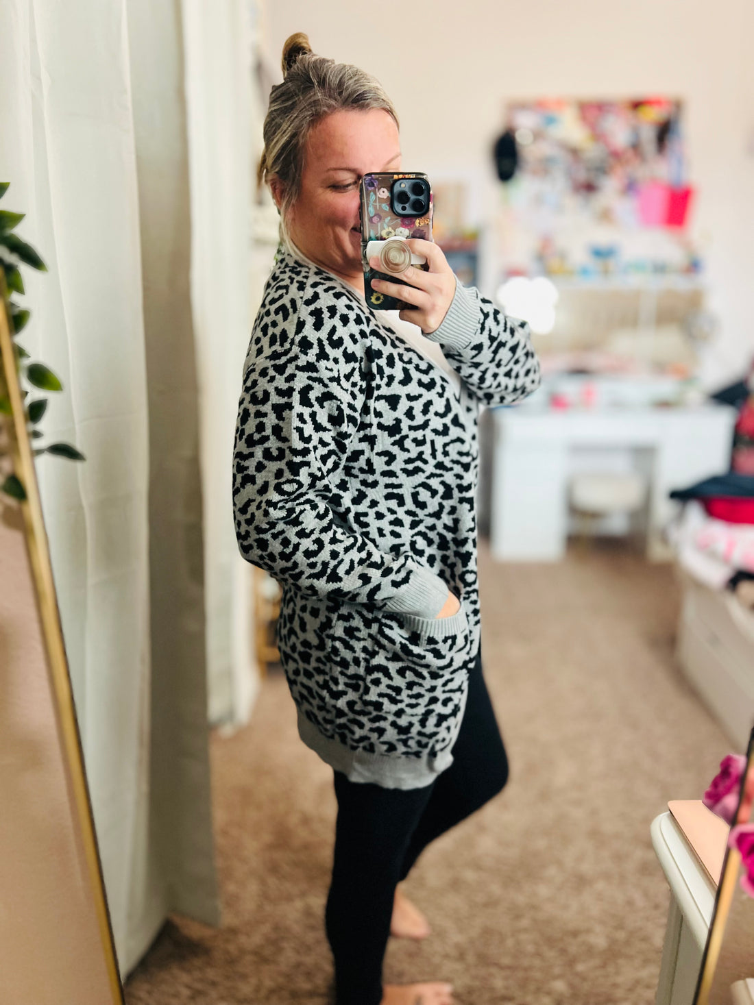 Leopard Cardigan