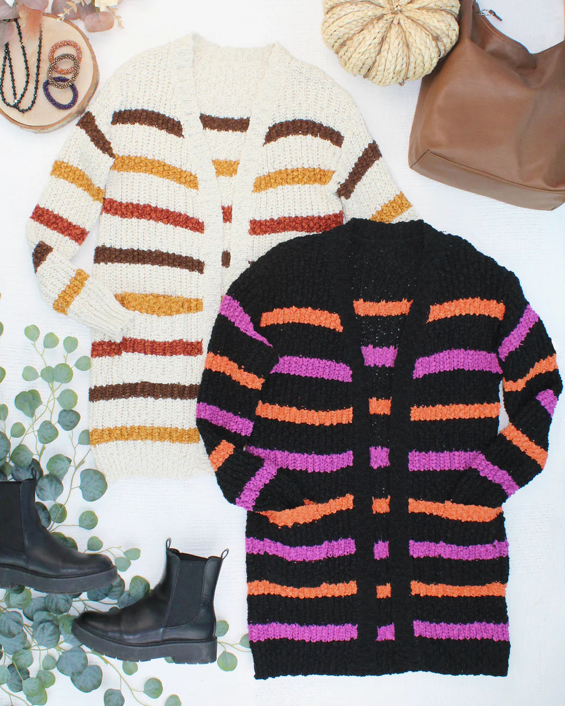 Chunky Striped Michelle Mae Sweater