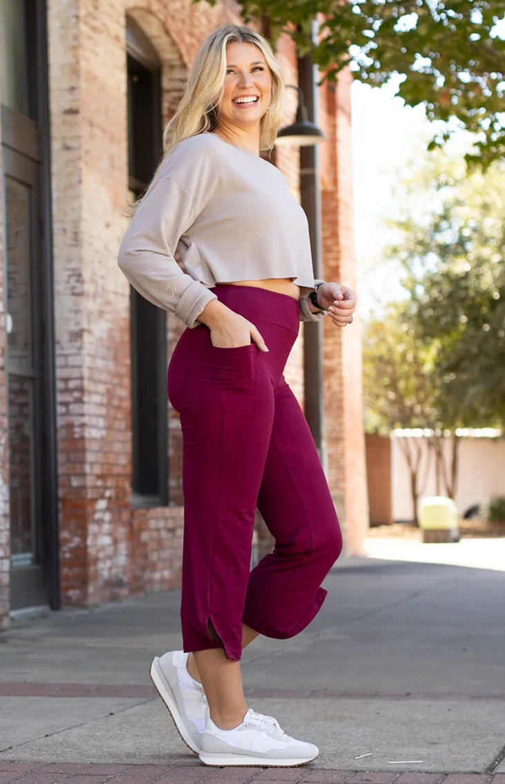 Julia Rose High Waisted Gaucho Pants