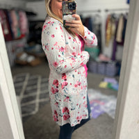 Michelle Mae Classic Cardigan SPRING FLORALS