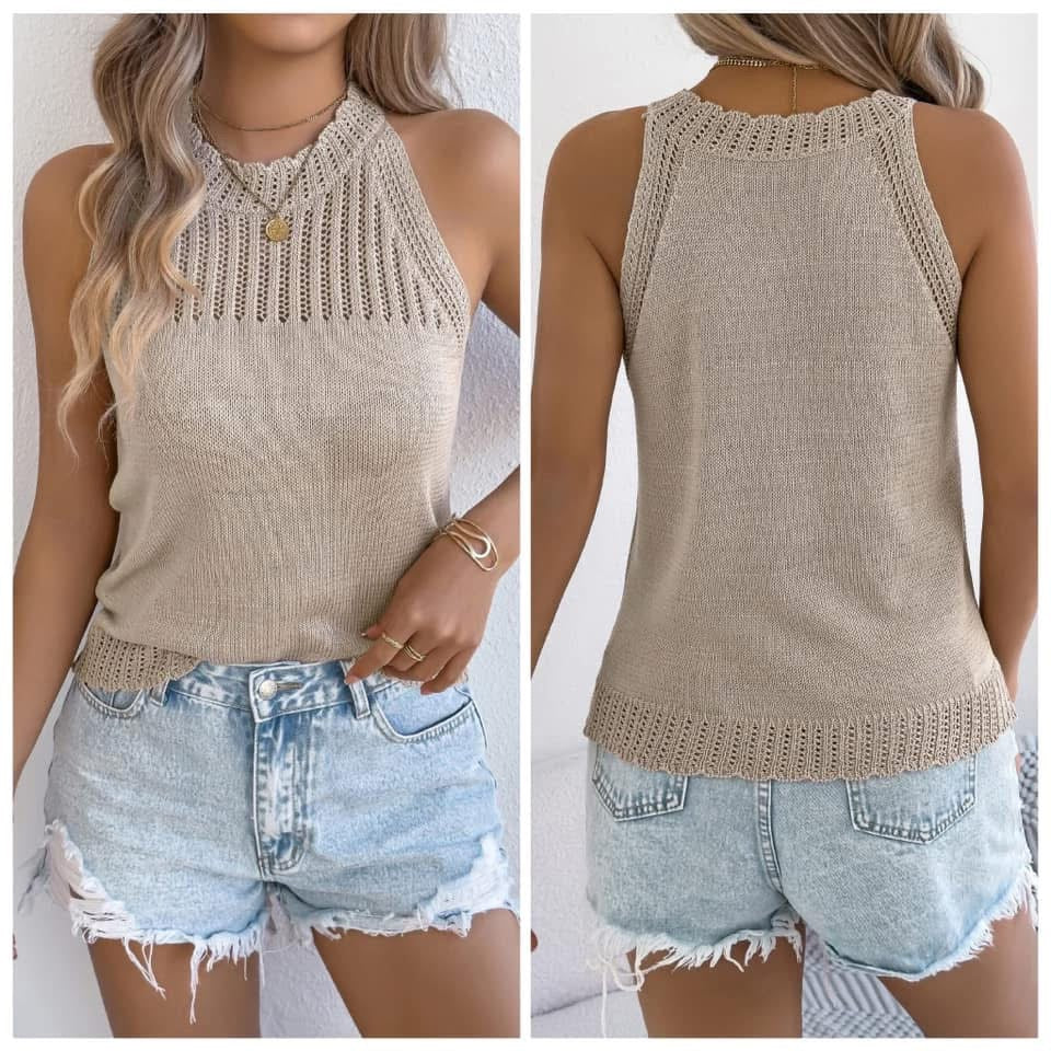 Rowan Waffle Top