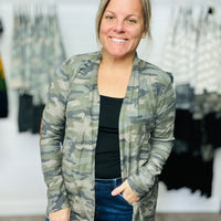 Camo Cardigan